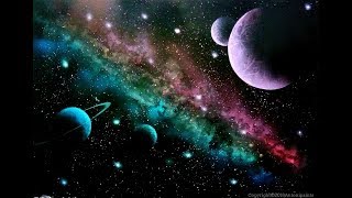 Spray Paint Art Amazing universe by Antonipaints art [upl. by Honig]