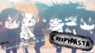 Slashers react to creepypastas [upl. by Craven]