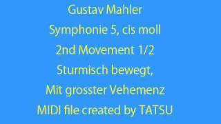 MIDIMahler Symphony 5 Movement 2 12 [upl. by Patience]