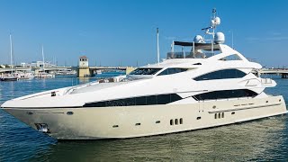 Inside a 10000000 Luxury SuperYacht  Sunseeker 121 Super Yacht Tour [upl. by Ariay]