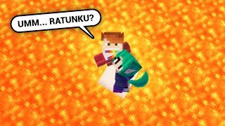 UTKNĘLIŚMY NA MAPIE PRIMA APRILIS  Minecraft  CZOKLET I GAENALI [upl. by Annohsat]