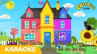 CBeebies Lets Play  Karaoke Theme Song [upl. by Pleione589]