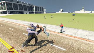 FOUR FRANKLIN STUCK IN MULTIVERSAE  THANOS VS FRANKLINS  INDIAN BIKES DRIVING 3D GAMEPALY [upl. by Ahsekad]