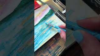 Using Caran d’Ache Neocolor II WaterSoluble Pastels art artsupplies [upl. by Assi]