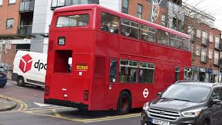 London Transport T986 Leyland Titan B15 A986SYE Ensignbus Running Day 2022 Route X55 [upl. by Coats]