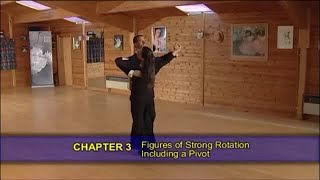 Advanced Ballroom Figures 310  Strong Rotation Including a Pivot [upl. by Ahsekyt206]