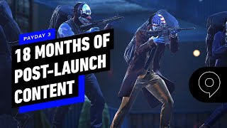 Payday 3 Will Receive Major Content Updates for 18 Months PostLaunch  gamescom 2023 [upl. by Emlynn]