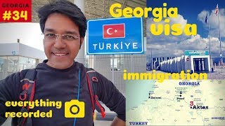 TurkeyGeorgia Aktaş border Crossing on foot  HORRIBLE EXPERIENCE [upl. by Mizuki]