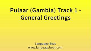 Learn Pulaar Gambia Lesson 1  Pulaar Gambia Phrases for Beginners [upl. by Oicnedurp]