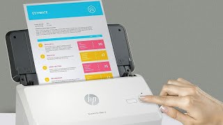 HP Scanjet Pro 2000 s2 SheetFeed Scanner viralyoutubeshorts viralshortvideos viralshorts [upl. by Durwood]