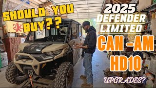 2025 CANAM DEFENDER LIMITED HD10 SHOULD YOU BUY [upl. by Dick]