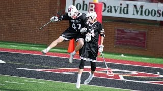 2017 LenoirRhyne Mens Lacrosse Highlights [upl. by Concettina]