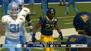 Dukes Mayo Bowl WVU vs UNC [upl. by Abner]