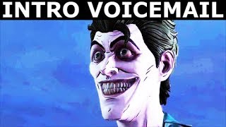 Intro Voicemail  Vigilante Joker  BATMAN Season 2 The Enemy Within Episode 5 Same Stitch [upl. by Veronika]