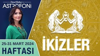 ikizler burcu haftalık burç yorumu 2531 Mart 2024 Astrolog Demet Baltacı astroloji burçlar haber [upl. by Nage]