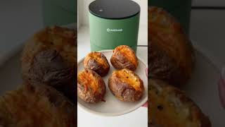 AIR FRYER RECIPES JACKET POTATO foryou viralvideo airfryerrecipes food [upl. by Arekahs691]