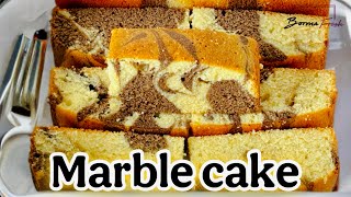 പഞ്ഞിക്കെട്ട്‌ പോലൊരു മാർബിൾ കേക്ക്  Soft amp Moist Marble Cake  Christmas Special [upl. by Nylhtiak294]