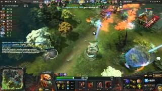 Dignitas vs Mouz TI3 Group A game 1 [upl. by Uolyram306]