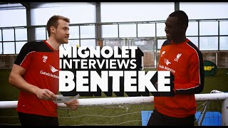 Liverpool FC  Christian Benteke Interview  SUBWAY® Stores [upl. by Kcirdet]