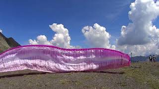 Paragliding Briançon over the Glabier Pass [upl. by Welby]