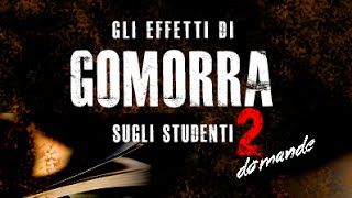 gli effetti di GOMORRA LA SERIE sugli Studenti [upl. by Nnylyram312]