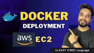 Docker Deployment on AWS EC2 Instance HINDI  MPrashant [upl. by Elbring]