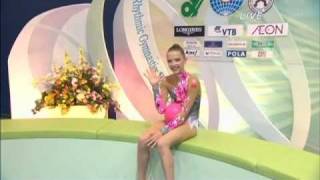 Melitina Staniouta  Ball  Ribbon Mie RG WC 2009 Day5 [upl. by Vyse669]