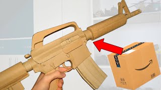 How to make Cardboard M4 Tutorial [upl. by Berners]