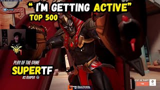 POTG SUPER REAPER  ASPEN  FROGGER TOP 500 GAMEPLAY  Overwatch 2 Season 13 RANKED [upl. by Oalsecnew]