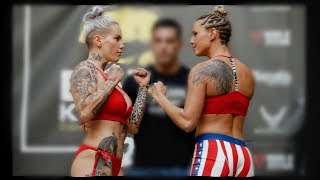 Awesome Womens Fight BKFC 2 Bec Rawlings vs Britain Hart [upl. by Noli]