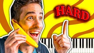 RING RING RING BANANAPHONE  Piano Tutorial [upl. by Notniw]