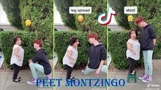 New Peet Montzingo Tik Tok 2021 Compilation  Peet Montzingo Tall Son of a Dwarf Family Tik Toks [upl. by Attenod]