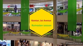 Penang Komtar 1st Avenue Ramadan Season 2021 Parkson shopping mall 페낭 Malaysia [upl. by Porter]