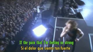 BON JOVI  This aint a love song lyrics  letra  subtitulado [upl. by Preiser]