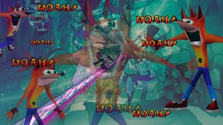 Crash Bandicoot 4  106 Walkthrough Part 138 A Hole In Space N Verted No Deaths [upl. by Wade]