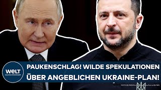 PUTINS KRIEG Waffenstillstand mit Russland Wilde Spekulationen über überraschenden UkrainePlan [upl. by Robena]