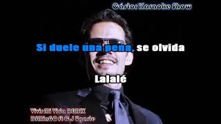 karaoke marc anthony vivir mi vida remix dj minGO ft CJ Ugarte [upl. by Koblick3]