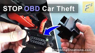 Best OBD2 Lock  Prevent OBD Car Theft and Key Cloning with OBDSaver OBD port lock [upl. by Artinak487]