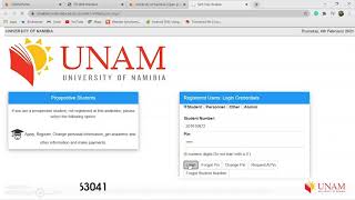 UNAM first year Registration tutorial [upl. by Samuel]