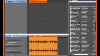 Garageband 11 How to Create a Sample from an MP3 [upl. by Fillbert269]