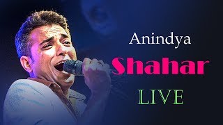 Sujon Amar Ghore Tobu Ailona  Anindya Shahar Live [upl. by Ahsyla]