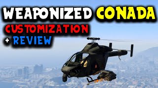 Weaponized Conada Customization  Review  GTA Online [upl. by Suryt]