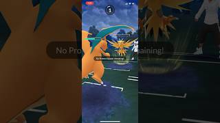 Pokémon Go Zapdos vs Charizard [upl. by Soelch44]