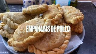 Empanadas de pollo estilo boliviana  receta facil de tucumanas chicken pastry [upl. by Marris]