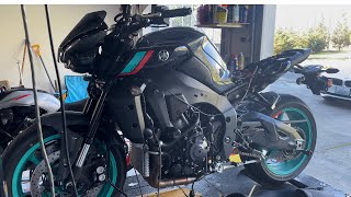 The down low on Dyno runs 2022 2023 Yamaha MT 10 [upl. by Swithbart]