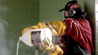 Jesse dissolves his bathtub and a body  Breaking Bad Season 1  CLIP [upl. by Leissam29]