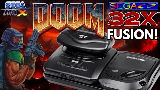 Doom CD32X Fusion  Sega 32X Resurrection Update [upl. by Lytle]