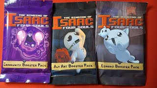 2024 The Binding of Isaac Four Souls booster pack bundle [upl. by Hacker566]