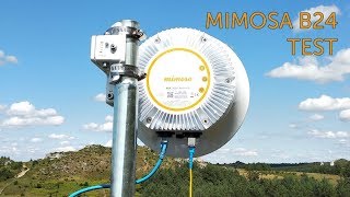 Mimosa B24 test PL  Radioline  24 GHz SUBTITLES AVAILABLE [upl. by Marline259]