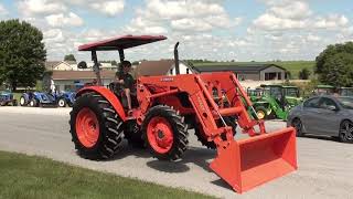 2014 Kubota M7040 Tractor w Loader PreEmission Engine [upl. by Jerman]